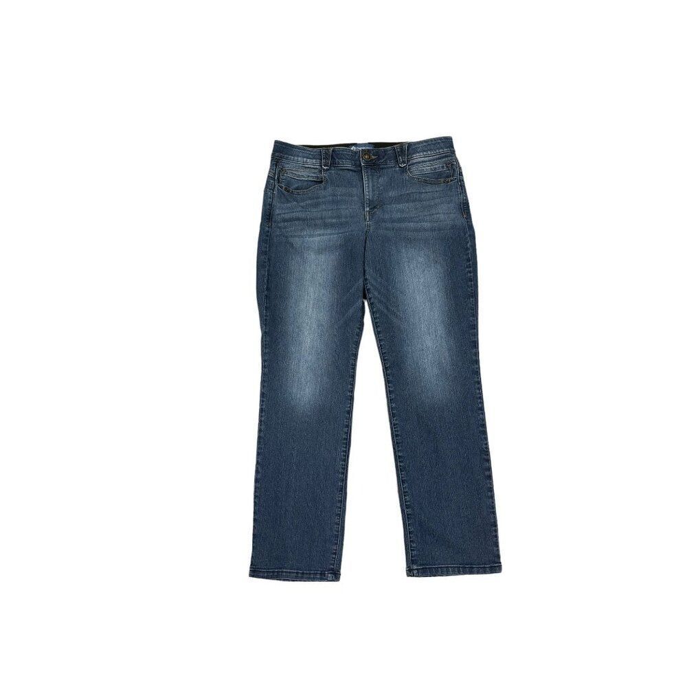 Democracy Women's Straight Leg Jeans - Blue